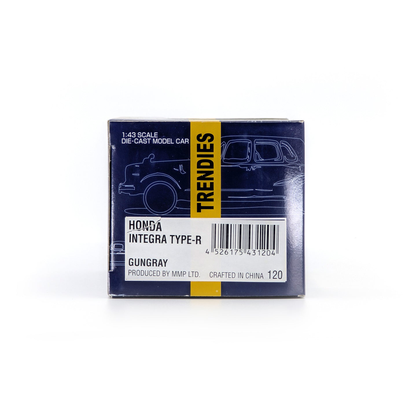 1/43 HONDA INTEGRA TYPE-R(GUNGRAY)