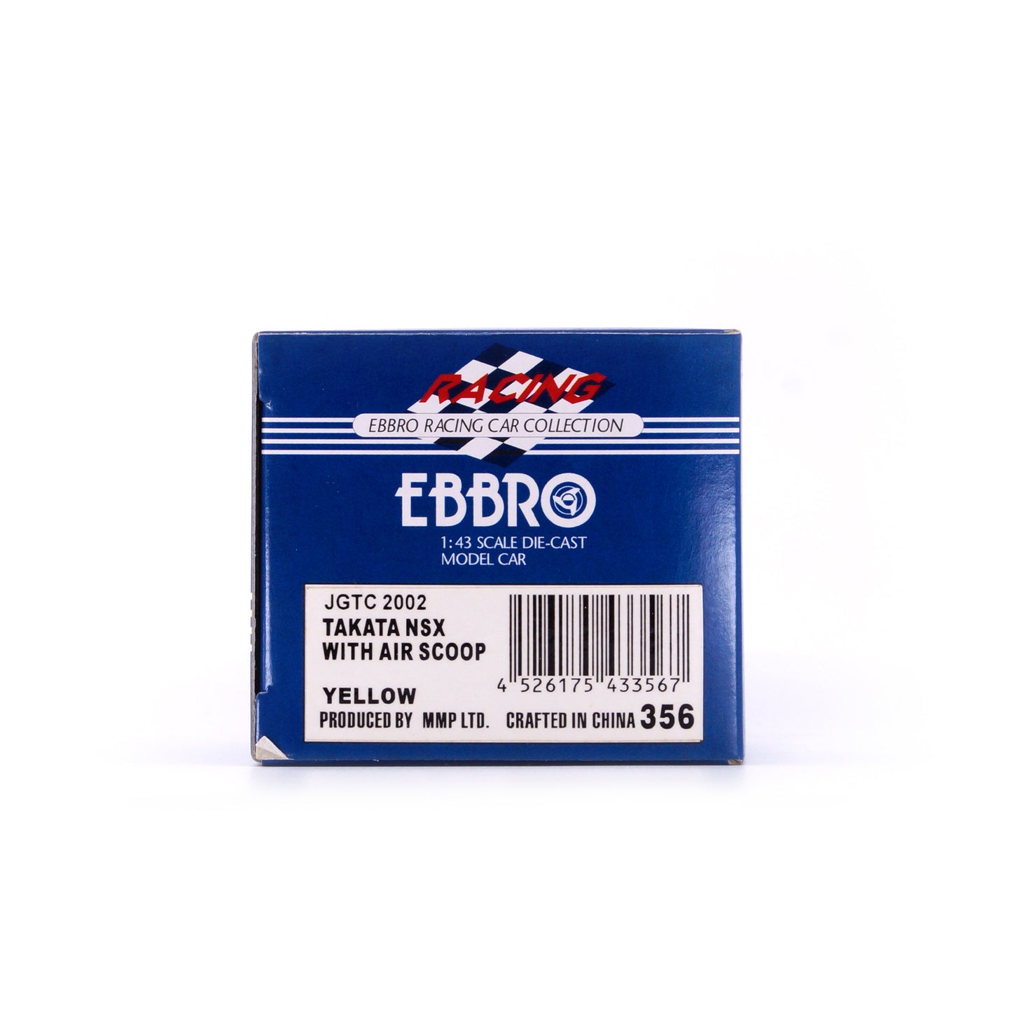 1/43 JGTC2002 TAKATA NSX WITH AIR SCOOP (YELLOW)