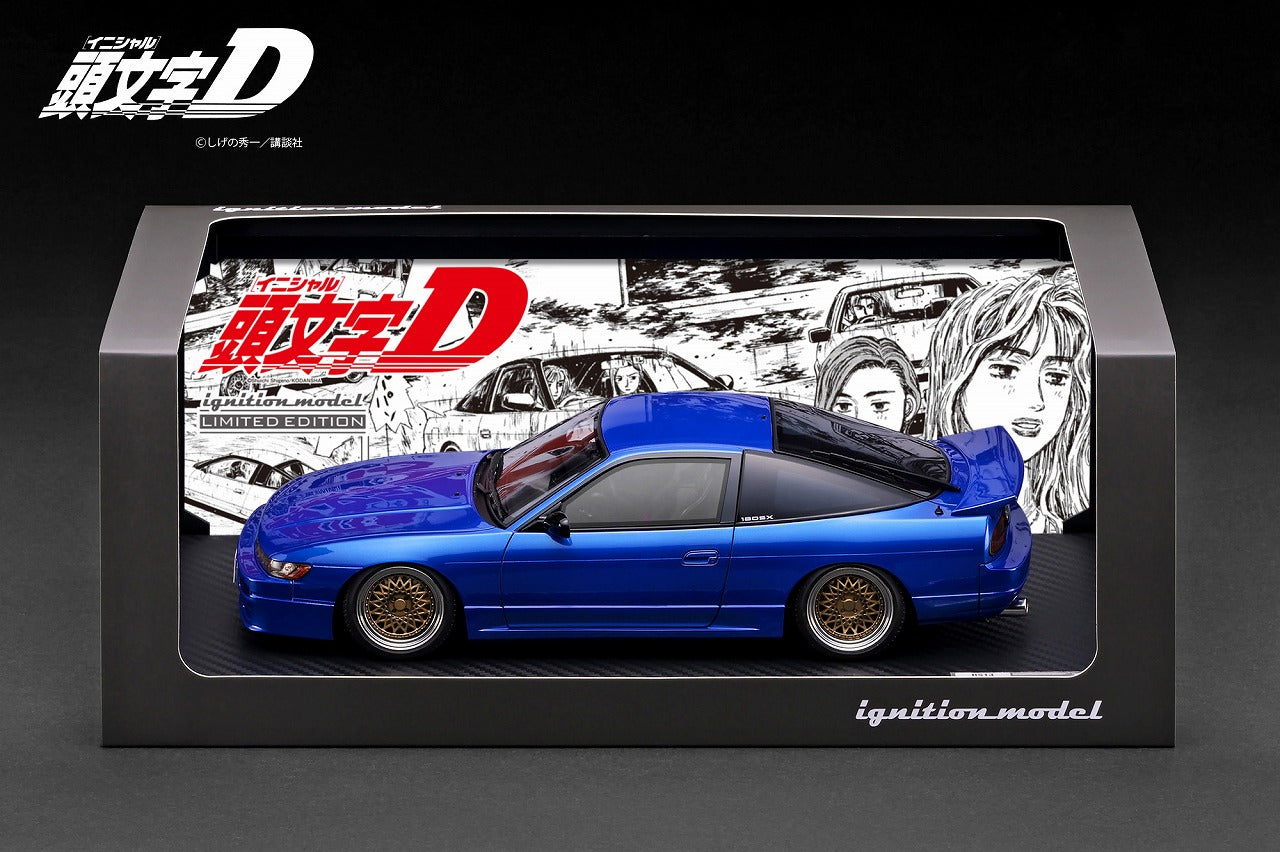 <予約商品> 1/18 INITIAL D Nissan Sileighty Blue ※2027年1月以後入荷予定