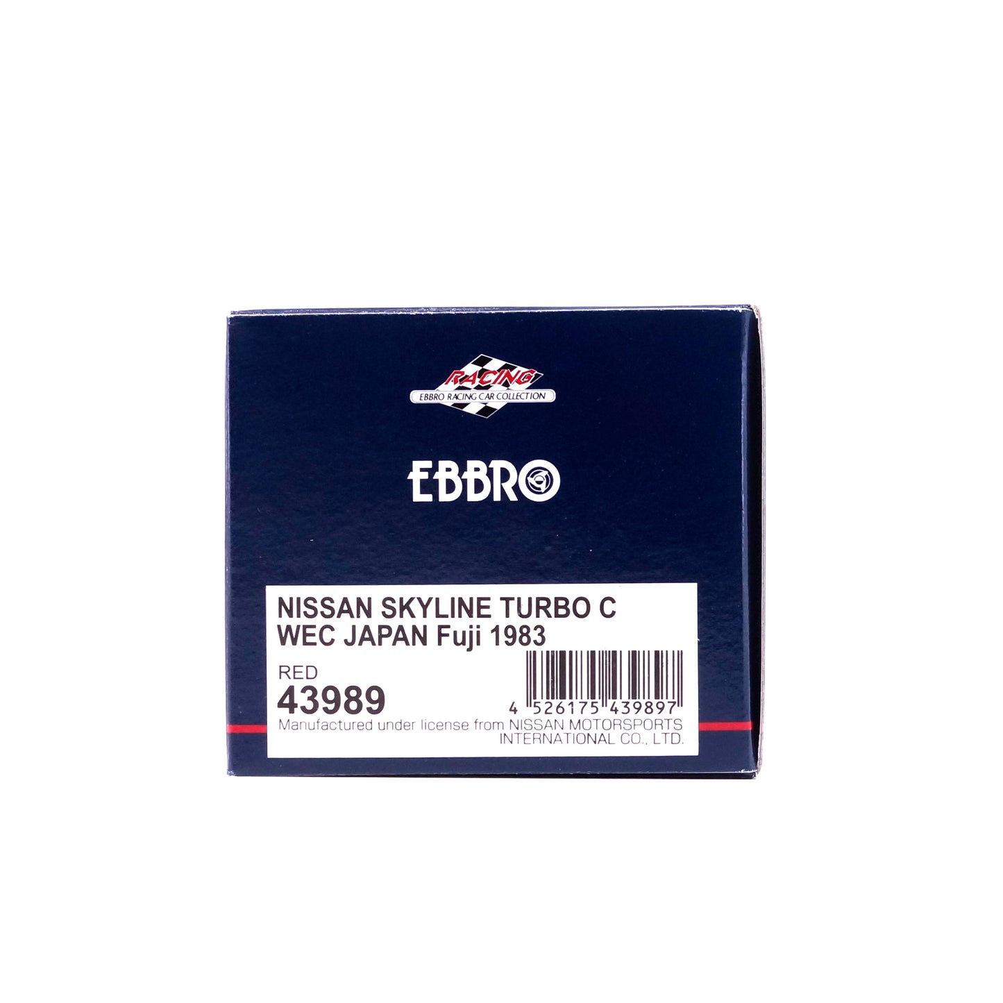 1/43 NISSAN SKYLINE TURBO C WEC JAPAN Fuji 1983 (RED)