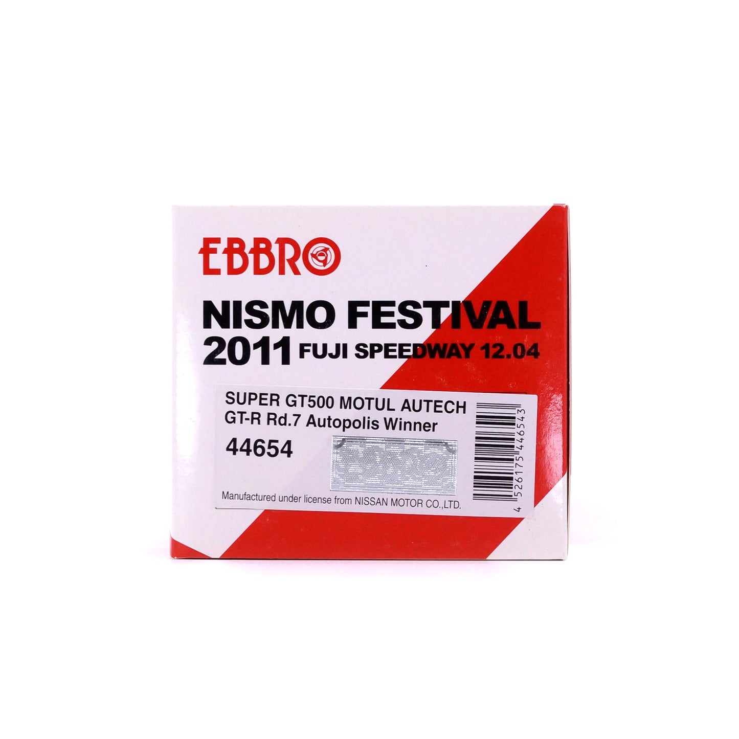 1/43 SUPER GT500 MOTUL AUTECH GT-R Rd.7 Autopolis Winner