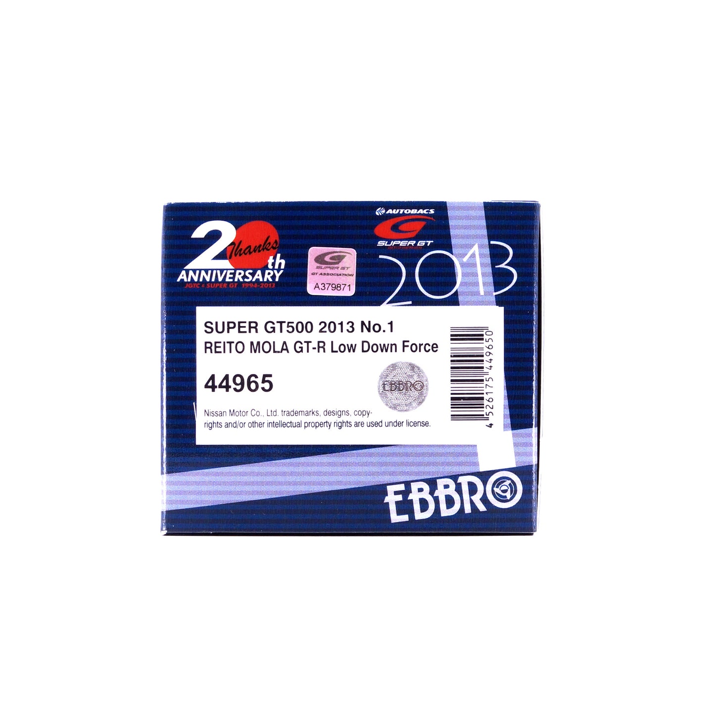 1/43 SUPER GT500 2013 No.1 REITO MOLA GT-R Low Down Force