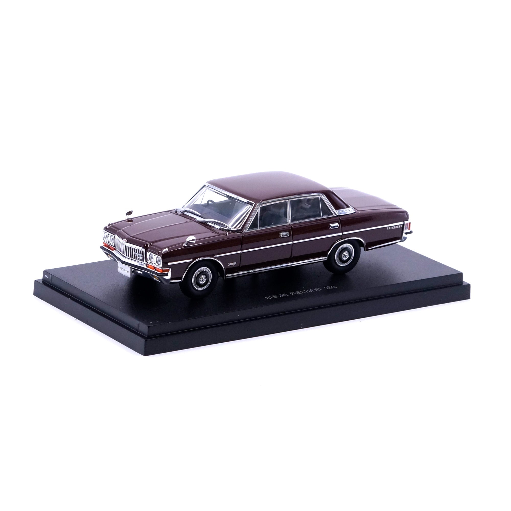 1/43 NISSAN PRESIDENT 252 (BROWN) – GRIDMODELS