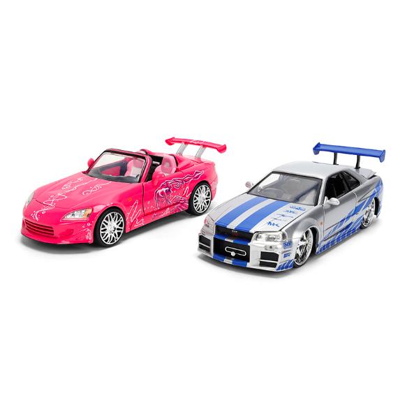 <予約商品>1/24 ワイルド・スピード TWIN PACK Suki's Honda S2000 &Brian's GT-R R34 2026年限定セット※2026年9月以後入荷予定