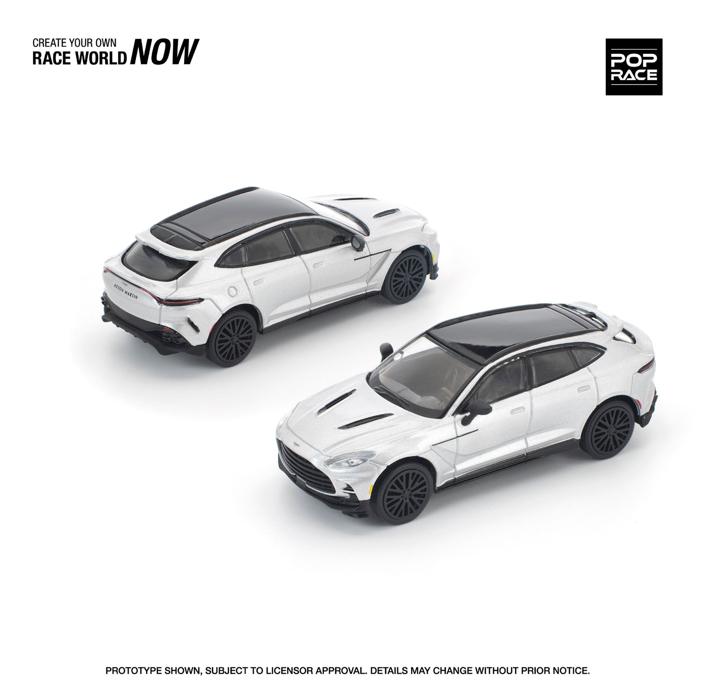 <予約商品>1/64 ASTON MARTIN DBX 707 SILVER ※2026年9月以後入荷予定