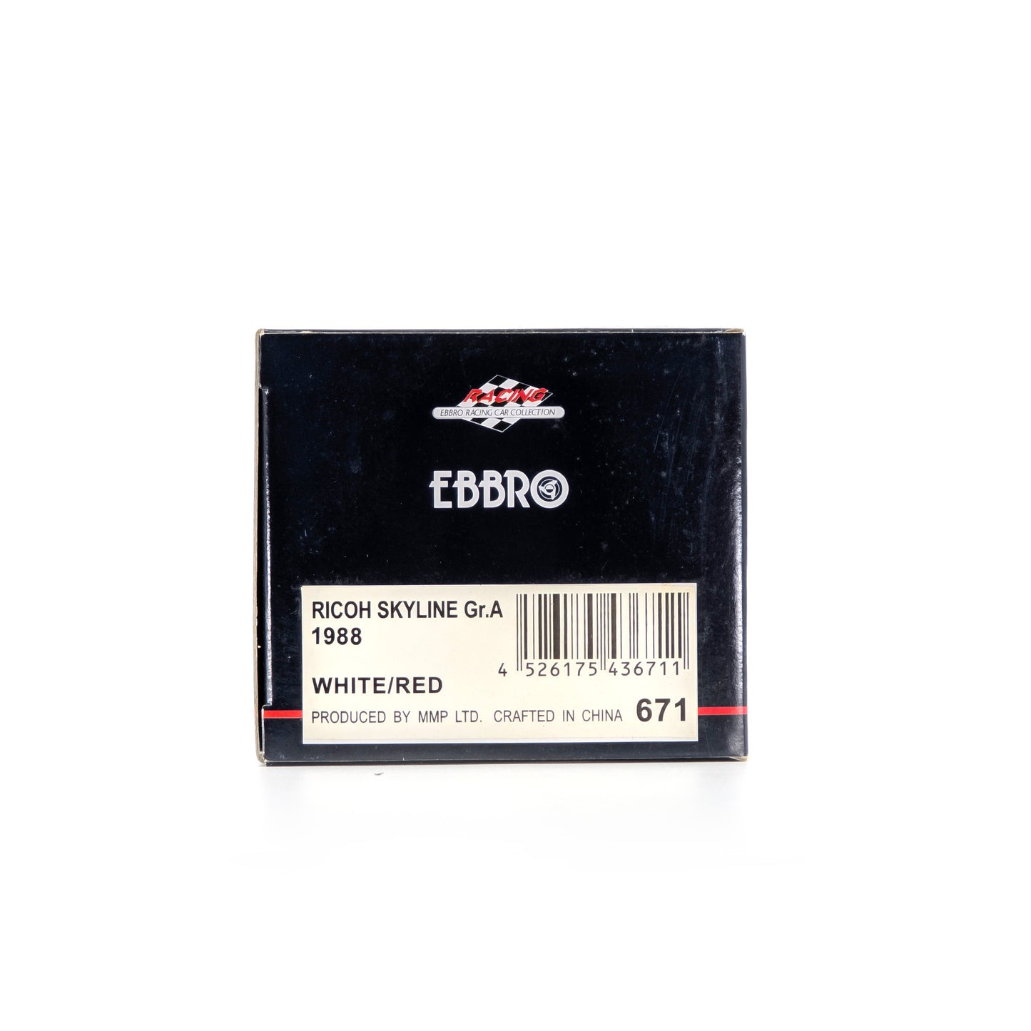 1/43 RICOH SKYLINE Gr.A 1988(WHITE/RED)