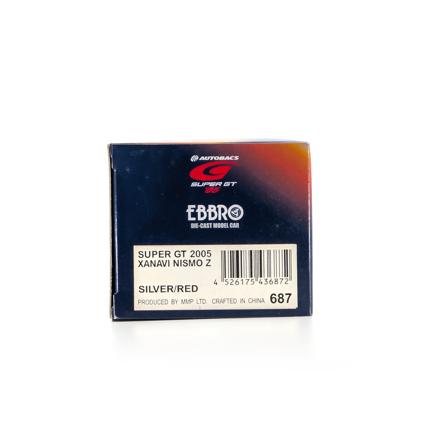 1/43 SUPER GT 2005 XANAVI NISMO Z(SILVER/RED)