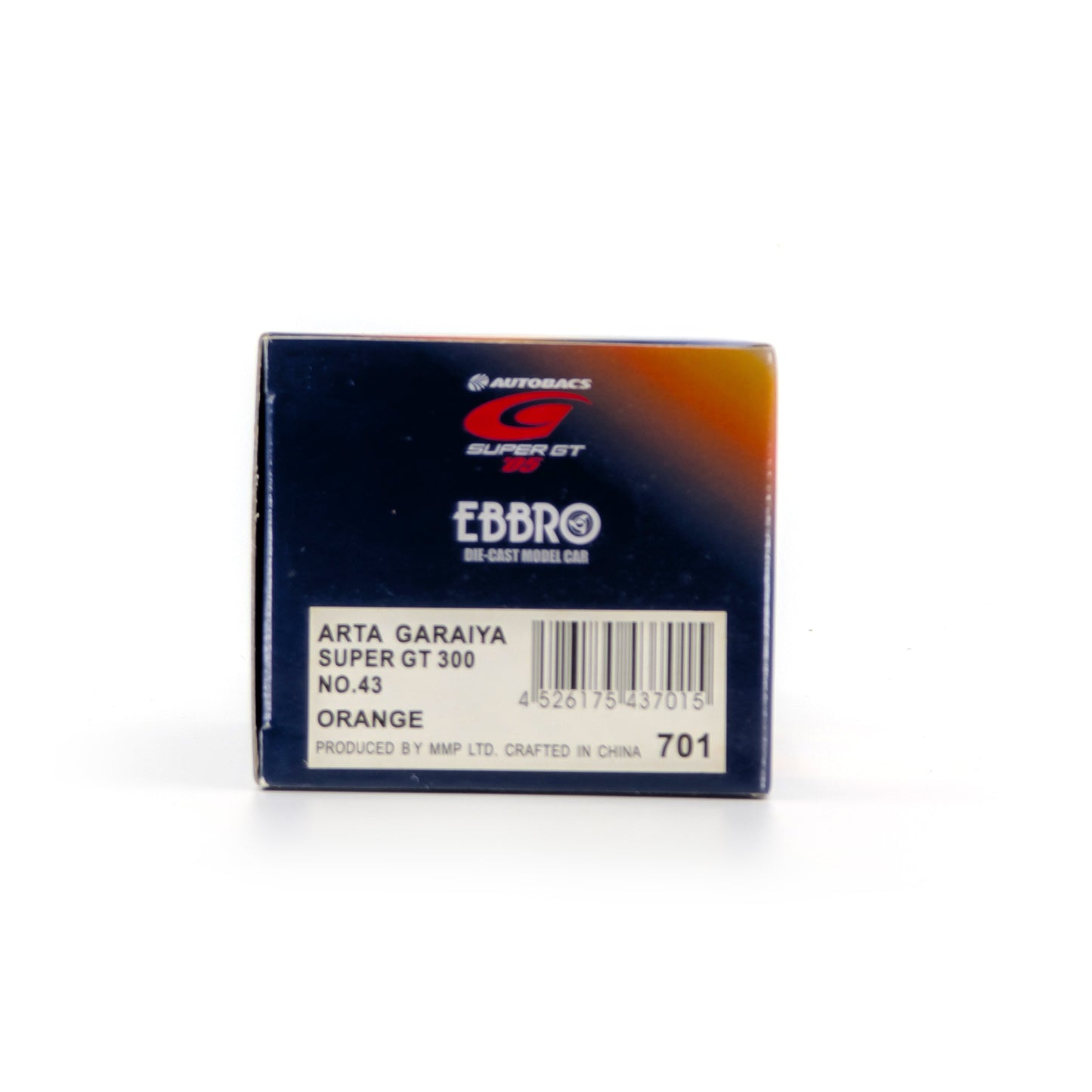 1/43 ARTA GARAIYA SUPER GT 300 No.43(ORANGE)
