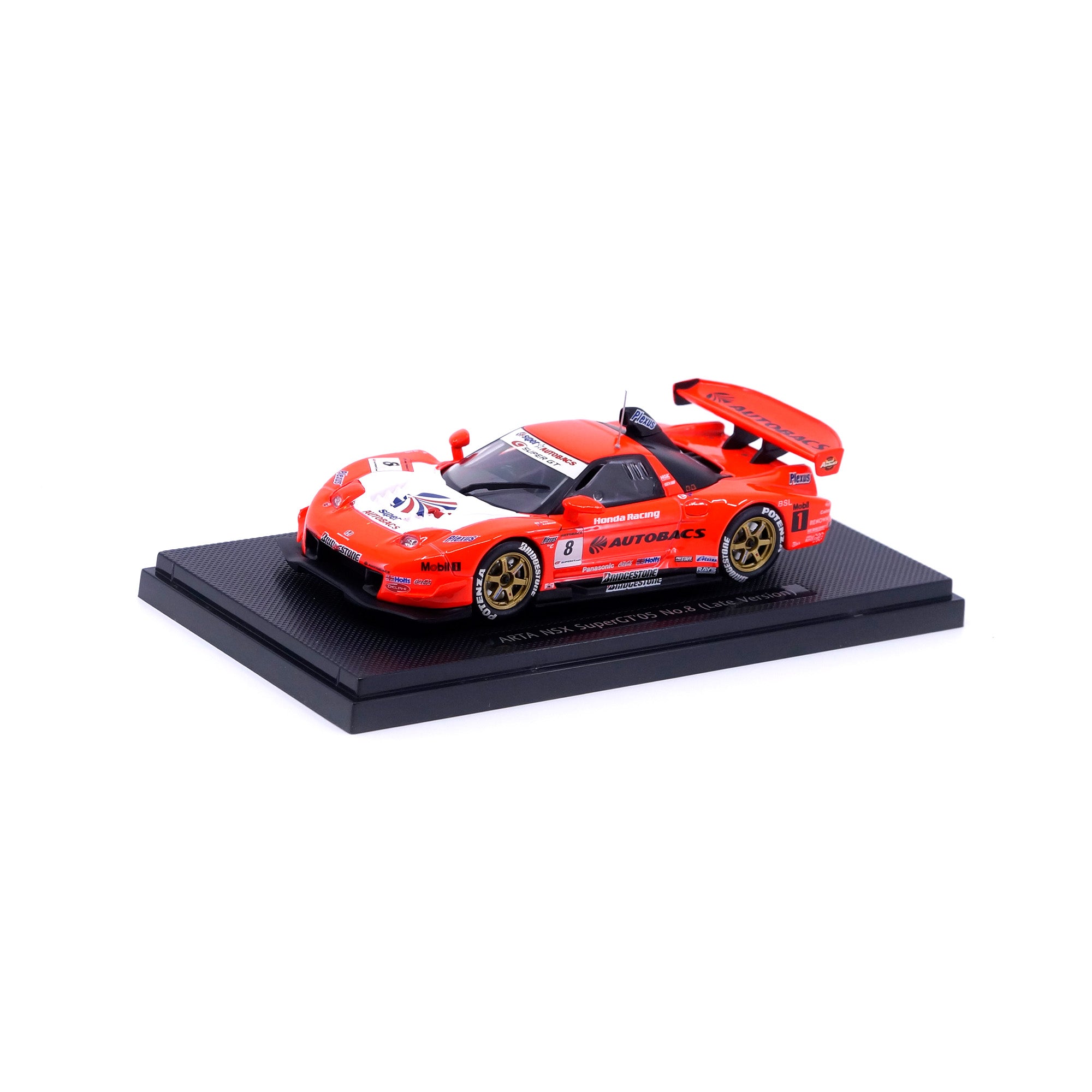 1/43 SUPER GT 2005 ARTA NSX (LATE VERSION) (ORANGE) – GRIDMODELS