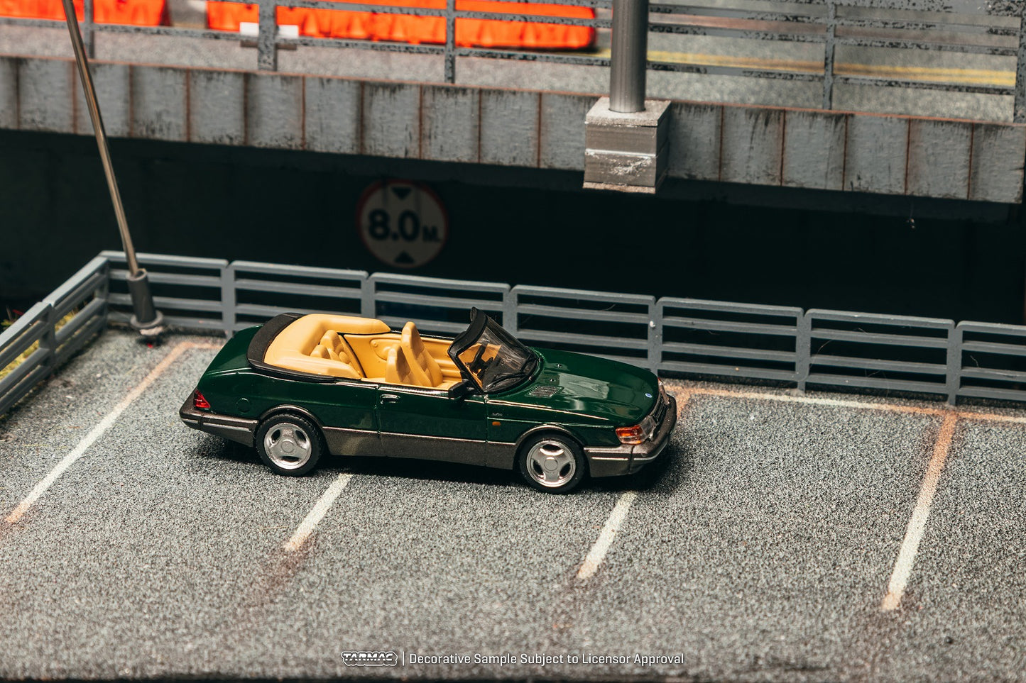 <予約商品>1/64 Saab 900 Turbo Convertible Green ※2026年8月以後入荷予定