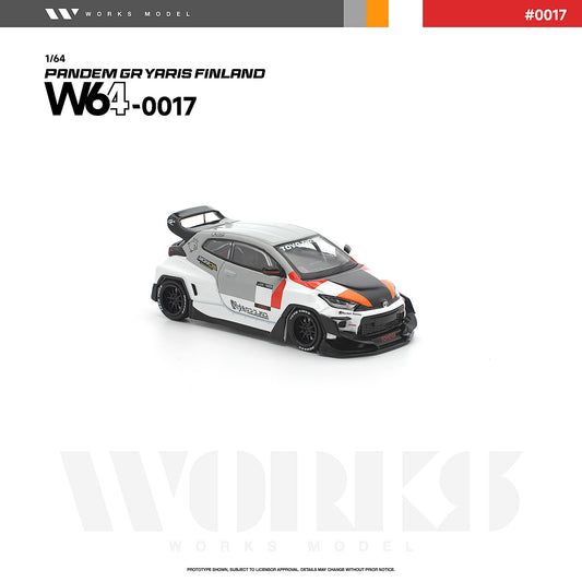 <予約商品>1/64 PANDEM GR YARIS FINLAND ※2026年12月以後入荷予定