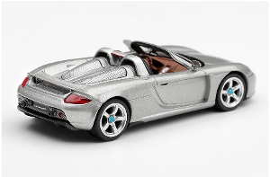 <予約商品>1/64 ポルシェ カレラ GT GT シルバー(左ハンドル) ※2027年2月以後入荷予定