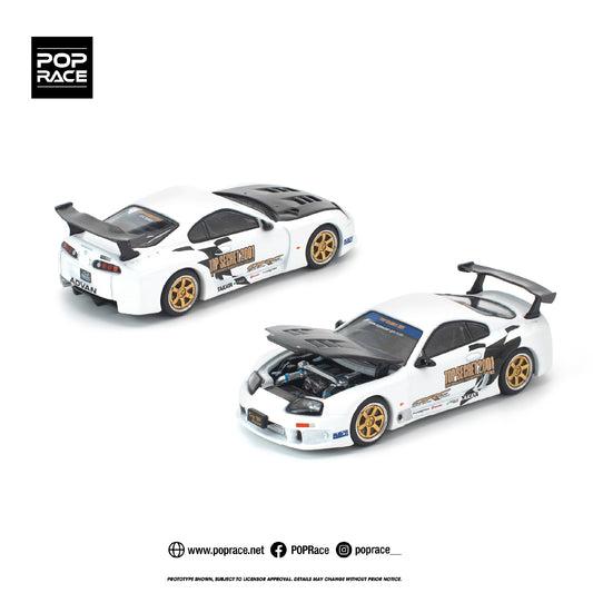 ＜予約商品＞1/64 TOP SECRET GT300 SUPRA WHITE ※2026年9月以後入荷予定
