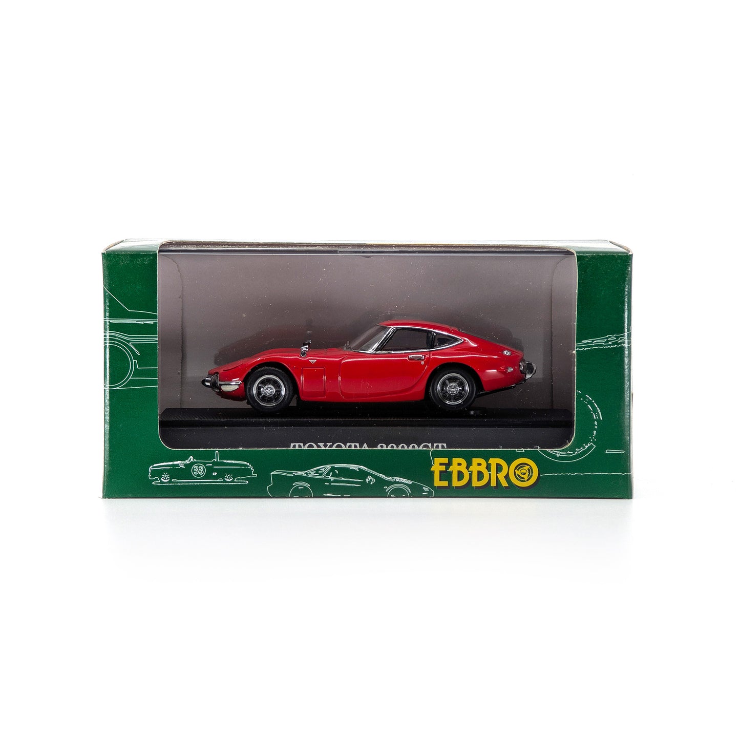 1/43 TOYOTA 2000 GT（RED）