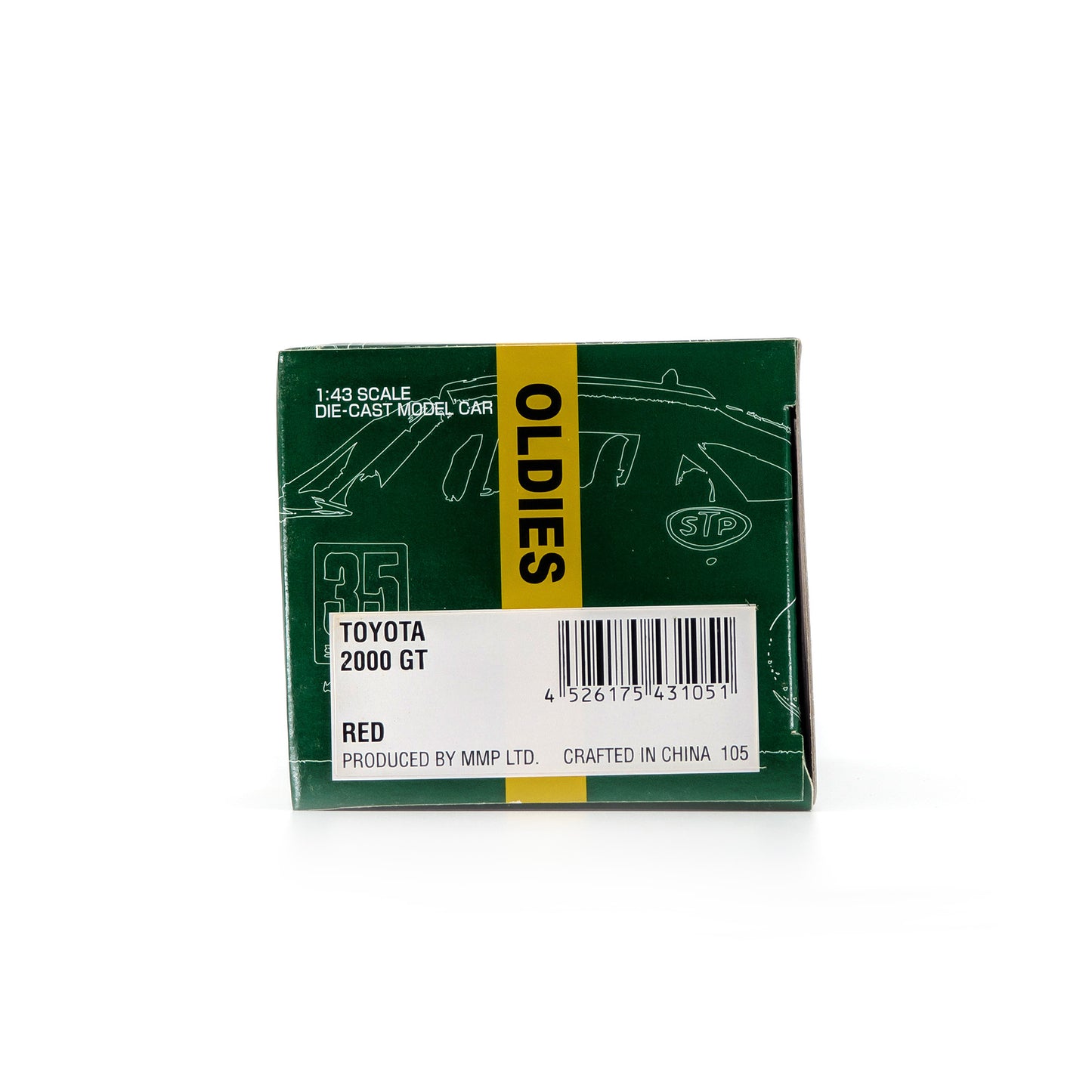 1/43 TOYOTA 2000 GT（RED）