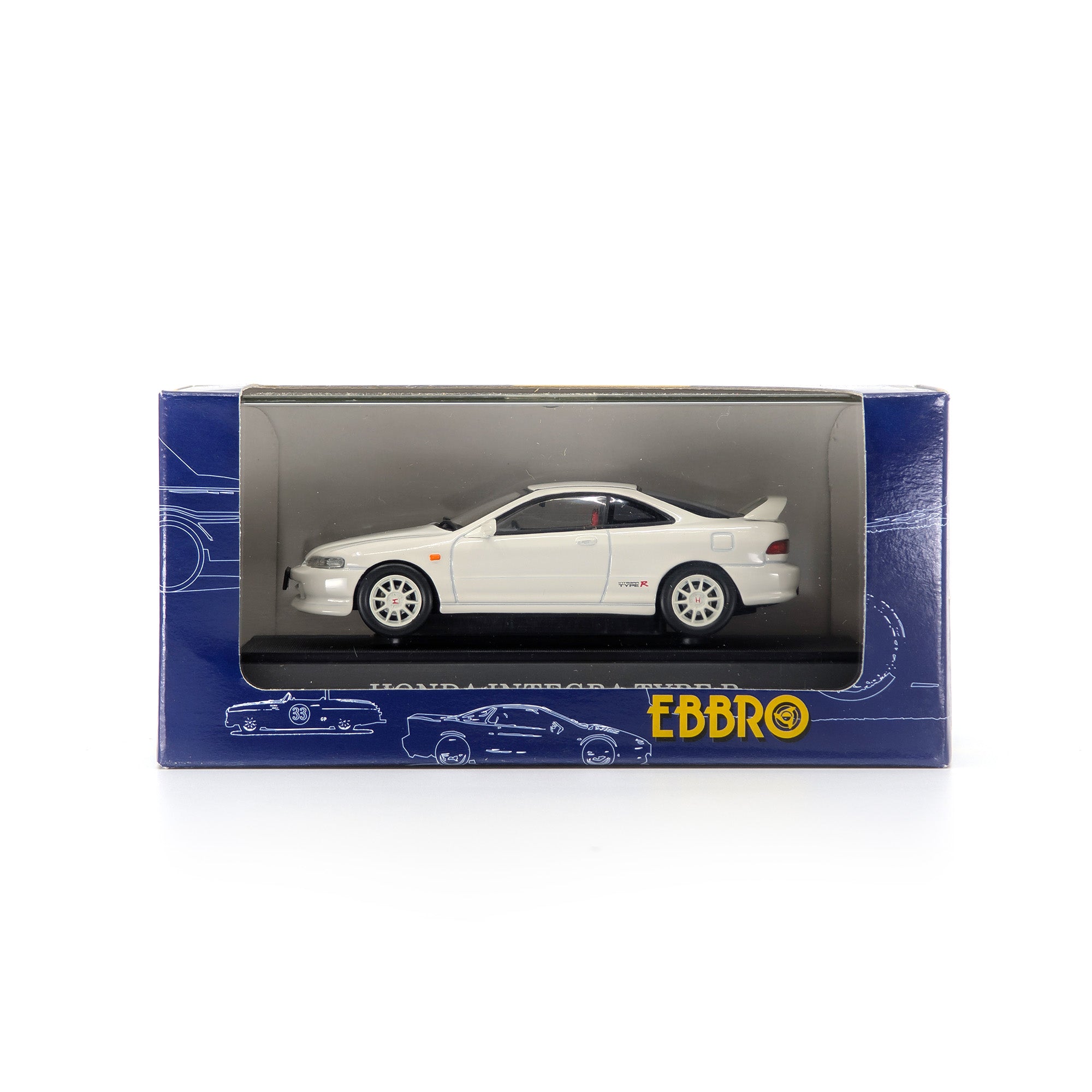 1/43 HONDA INTEGRA TYPE-R（WHITE） – GRIDMODELS