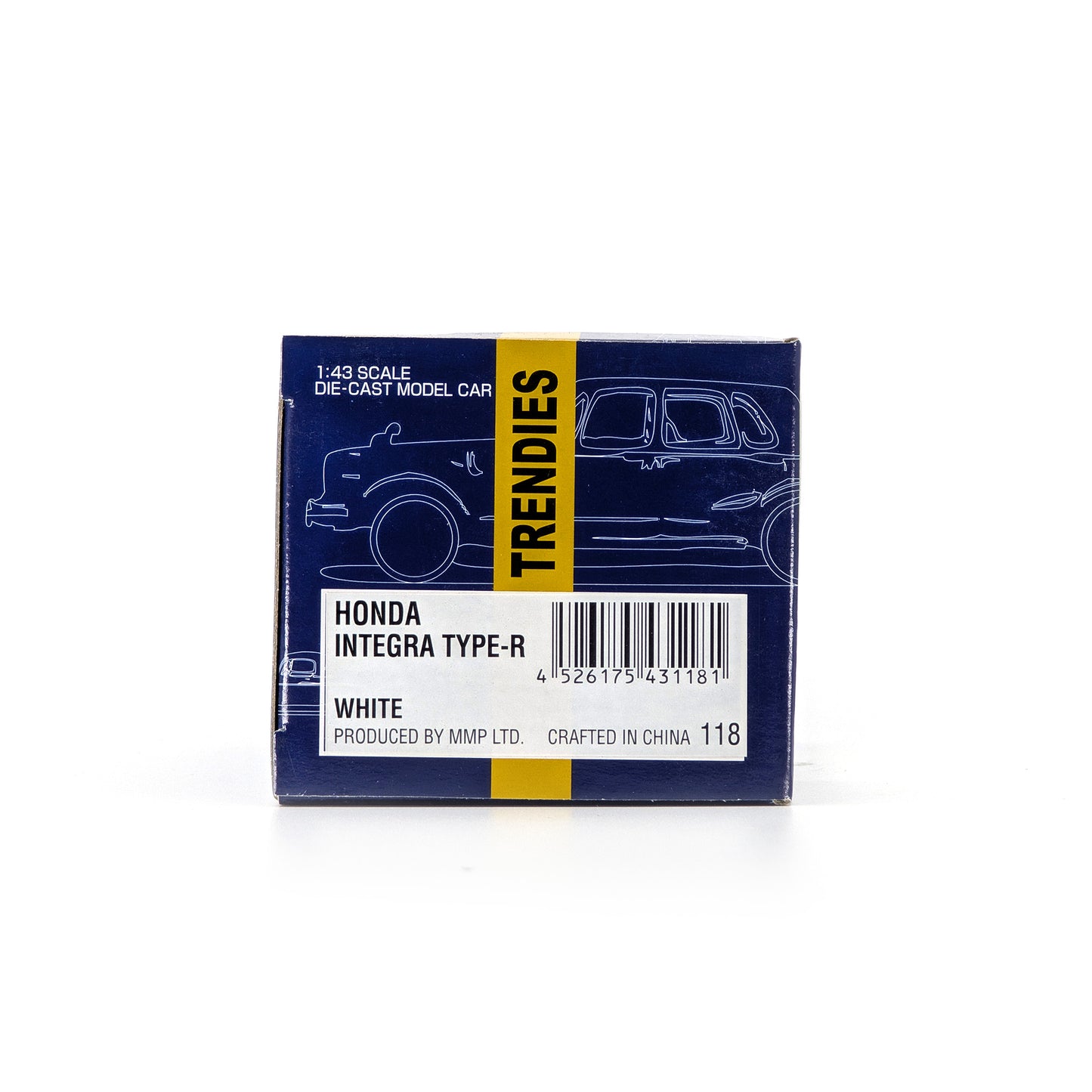 1/43 HONDA INTEGRA TYPE-R（WHITE）