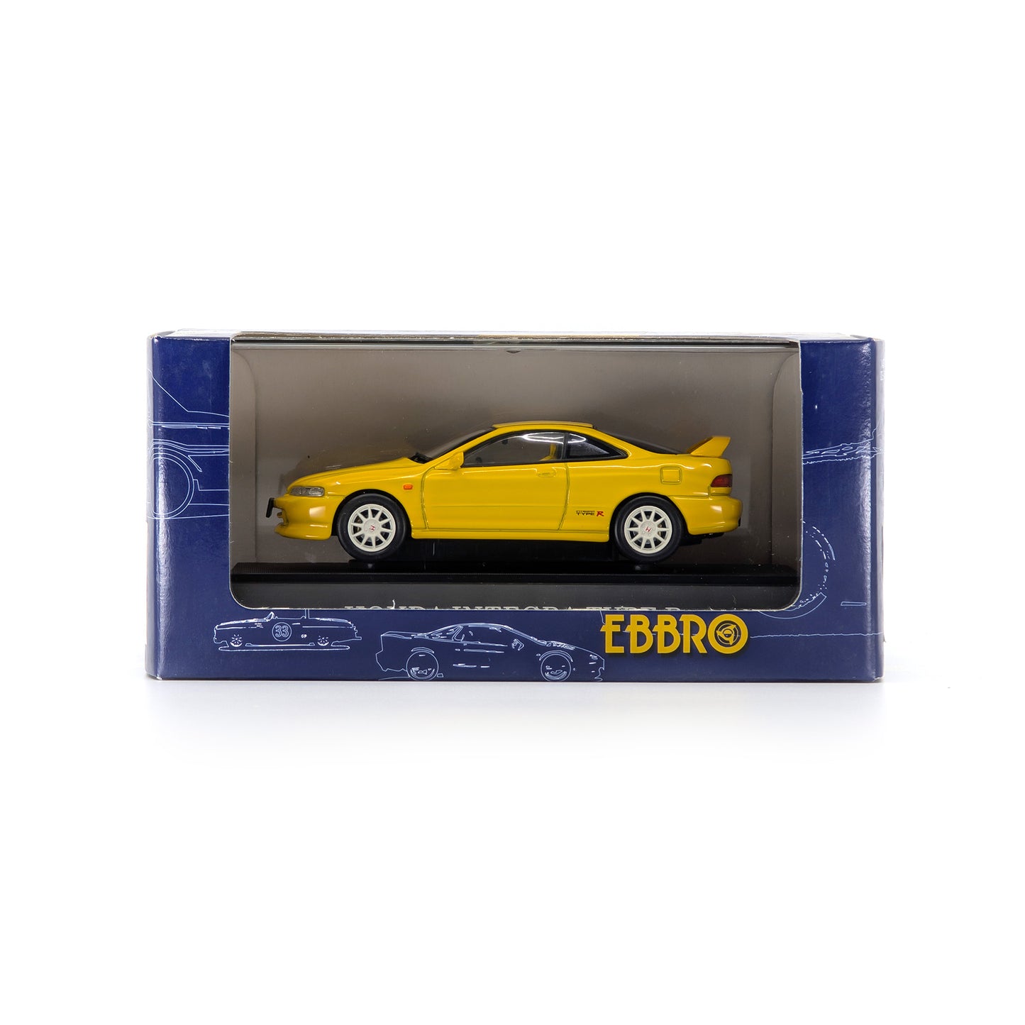 1/43 HONDA INTEGRA TYPE-R（YELLOW）