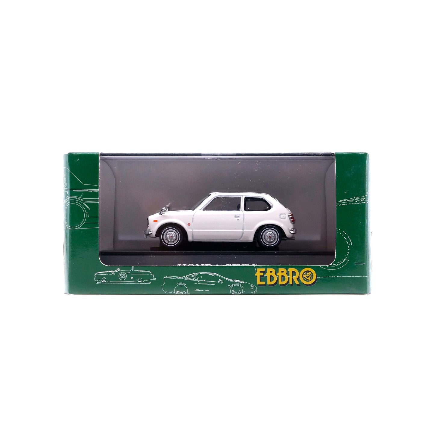 1/43 HONDA CIVIC HI-DELUXE (WHITE)