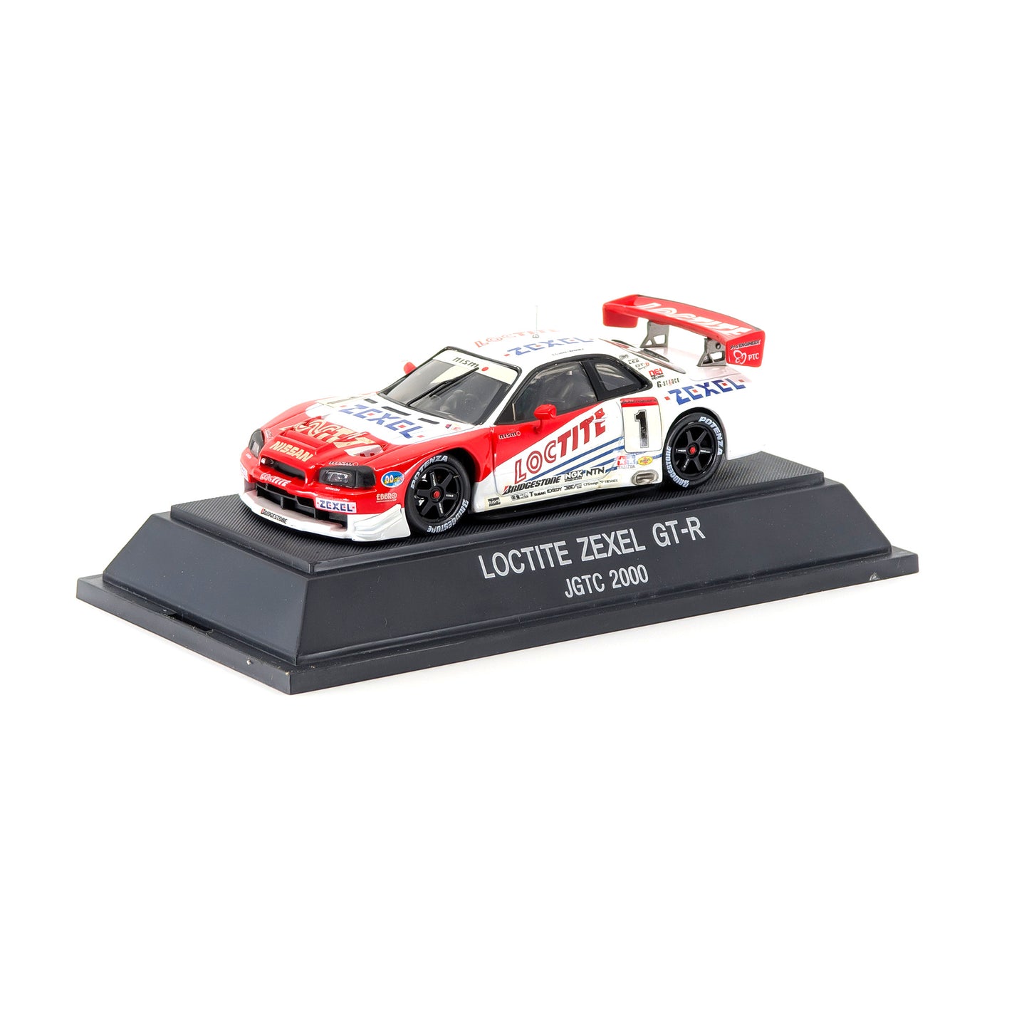 1/43 GT-R JGTC 2000 LOCTITE（RED/WHITE）