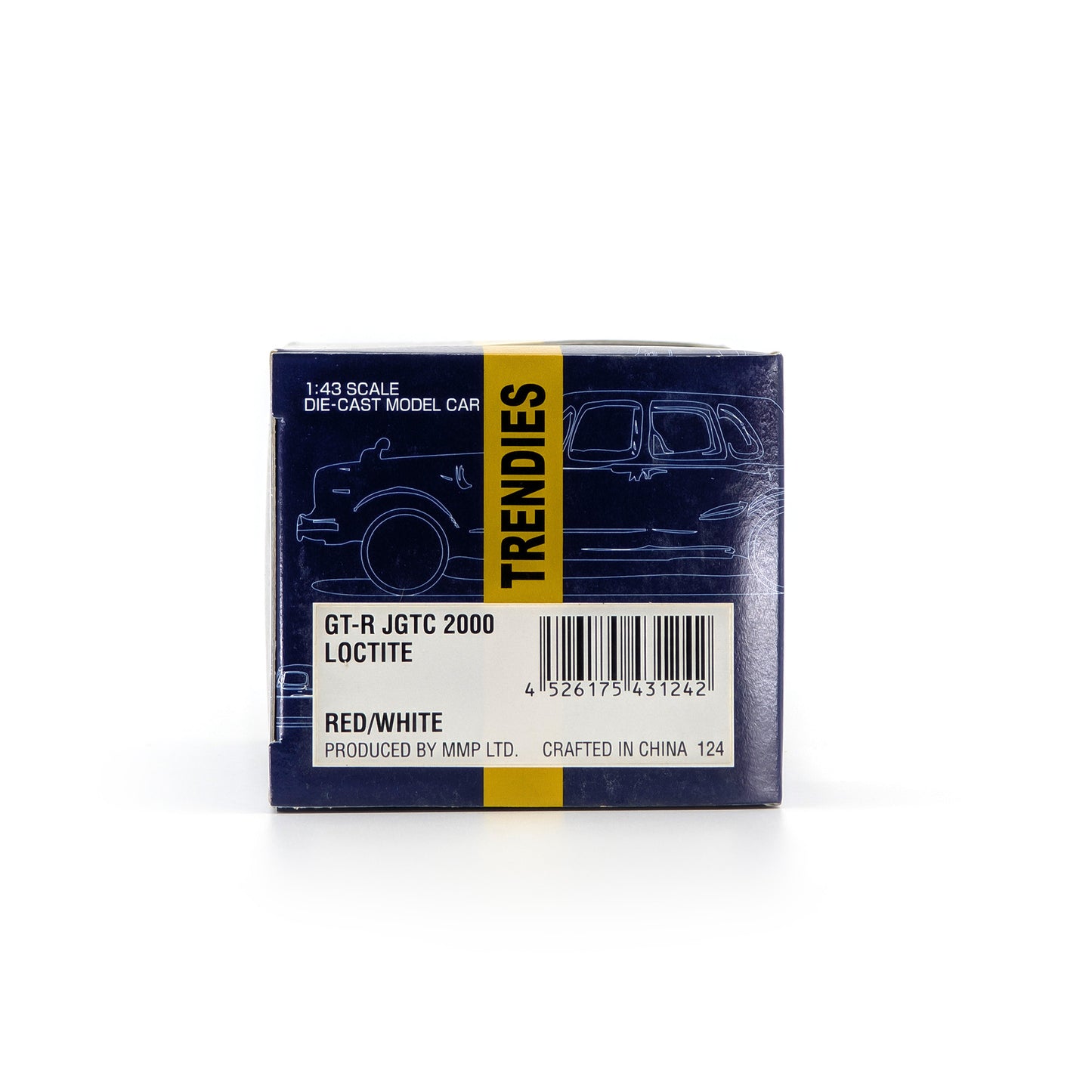 1/43 GT-R JGTC 2000 LOCTITE（RED/WHITE）