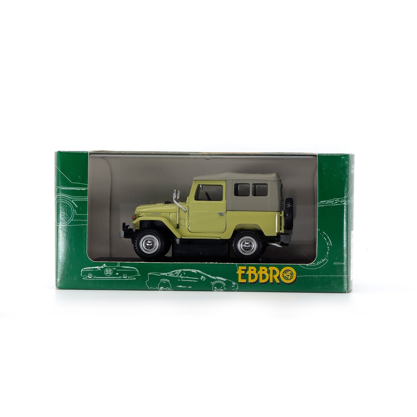 1/43 TOYOTA LAND CRUISER BJ 40（GREEN）