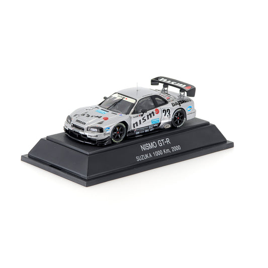 1/43 NISMO GT-R SUZUKI 1000KM（SILVER/BLACK）