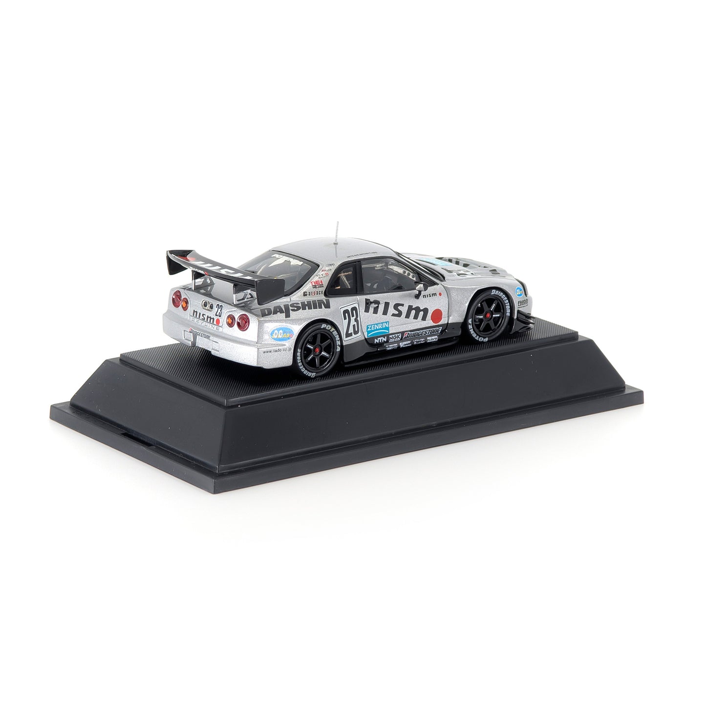 1/43 NISMO GT-R SUZUKI 1000KM（SILVER/BLACK）