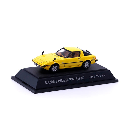 1/43 MAZDA SAVANNA RX-7 (YELLOW)