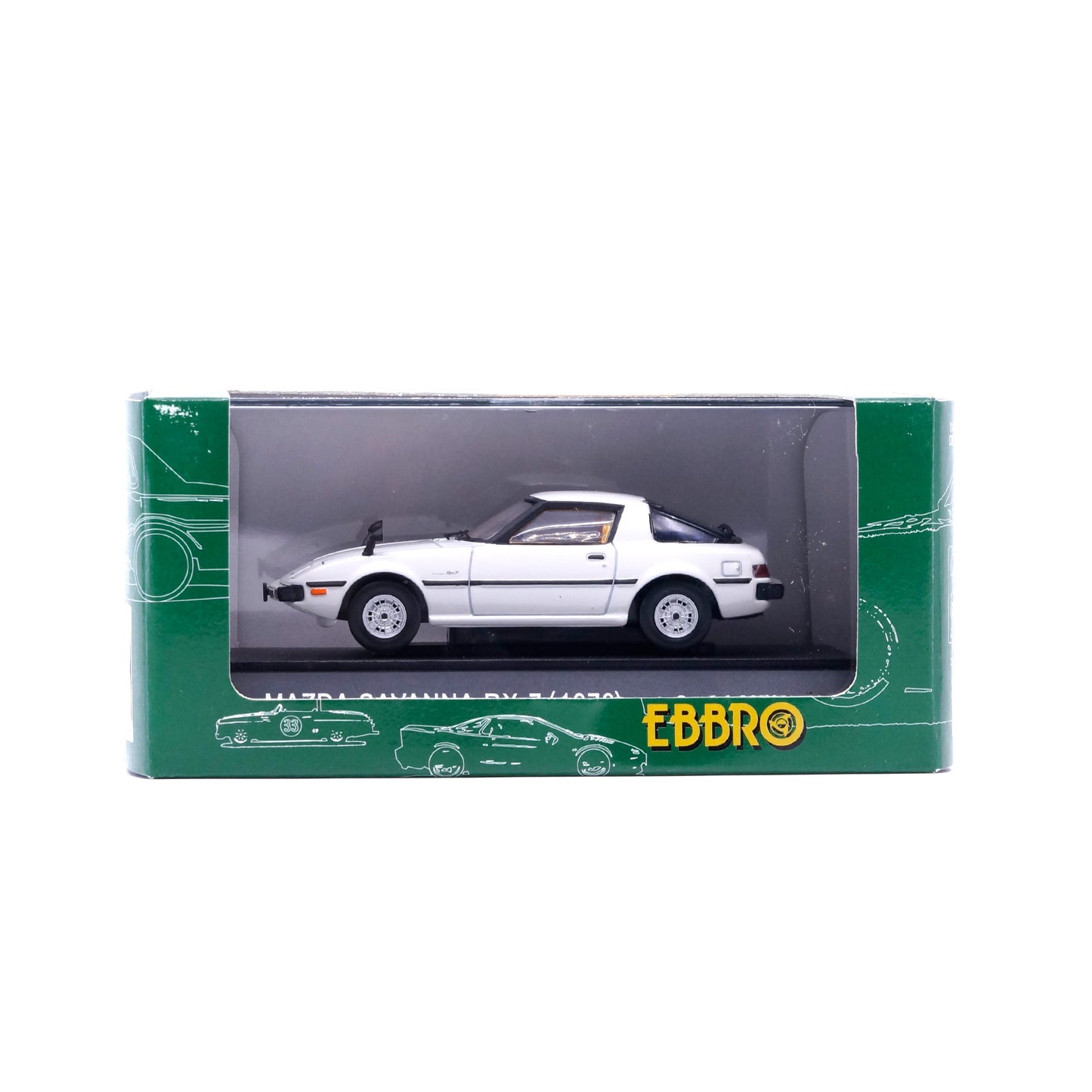 1/43 MAZDA SAVANNA RX-7 (WHITE)
