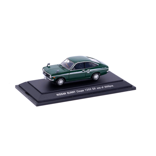 1/43 NISSAN SUNNY COUPE GX (GREEN)