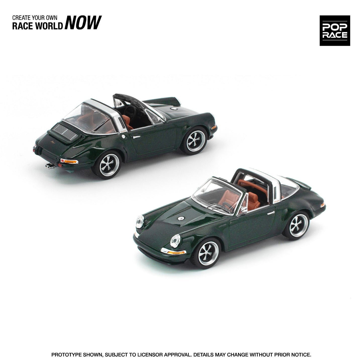 ＜予約商品＞1/64 SINGER TARGA GREEN ※2026年9月以後入荷予定