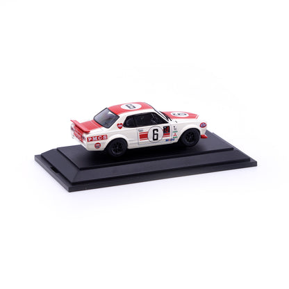 1/43 NISSAN SKYLINE GTR KPGC 10 RACING (WHITE / RED)