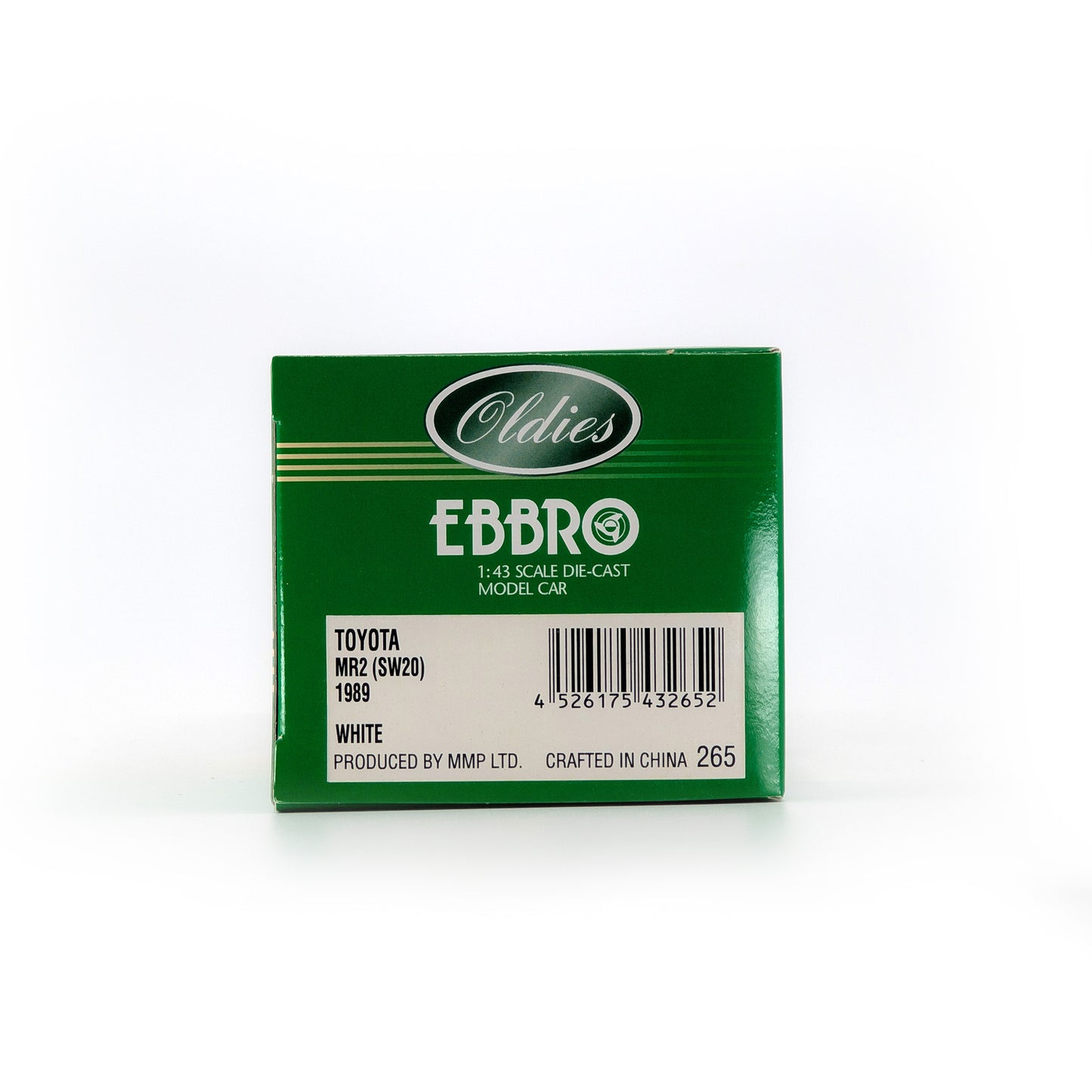 1/43 TOYOTA MR2(SW20)1989 (WHITE)