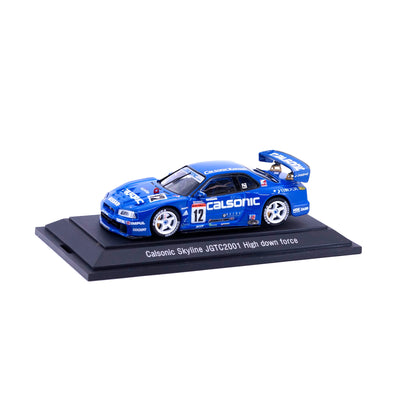 1/43 JGTC 2001 CALSONIC SKYLINE HIGH DOWN FORCE (BLUE)