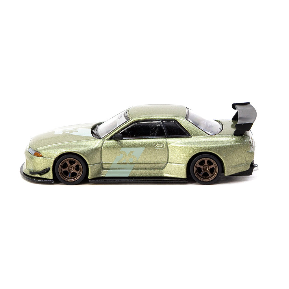 ＜予約商品＞1/64  Nissan Skyline (R32) Widebody Millennium Jade ※2026年2月入荷予定