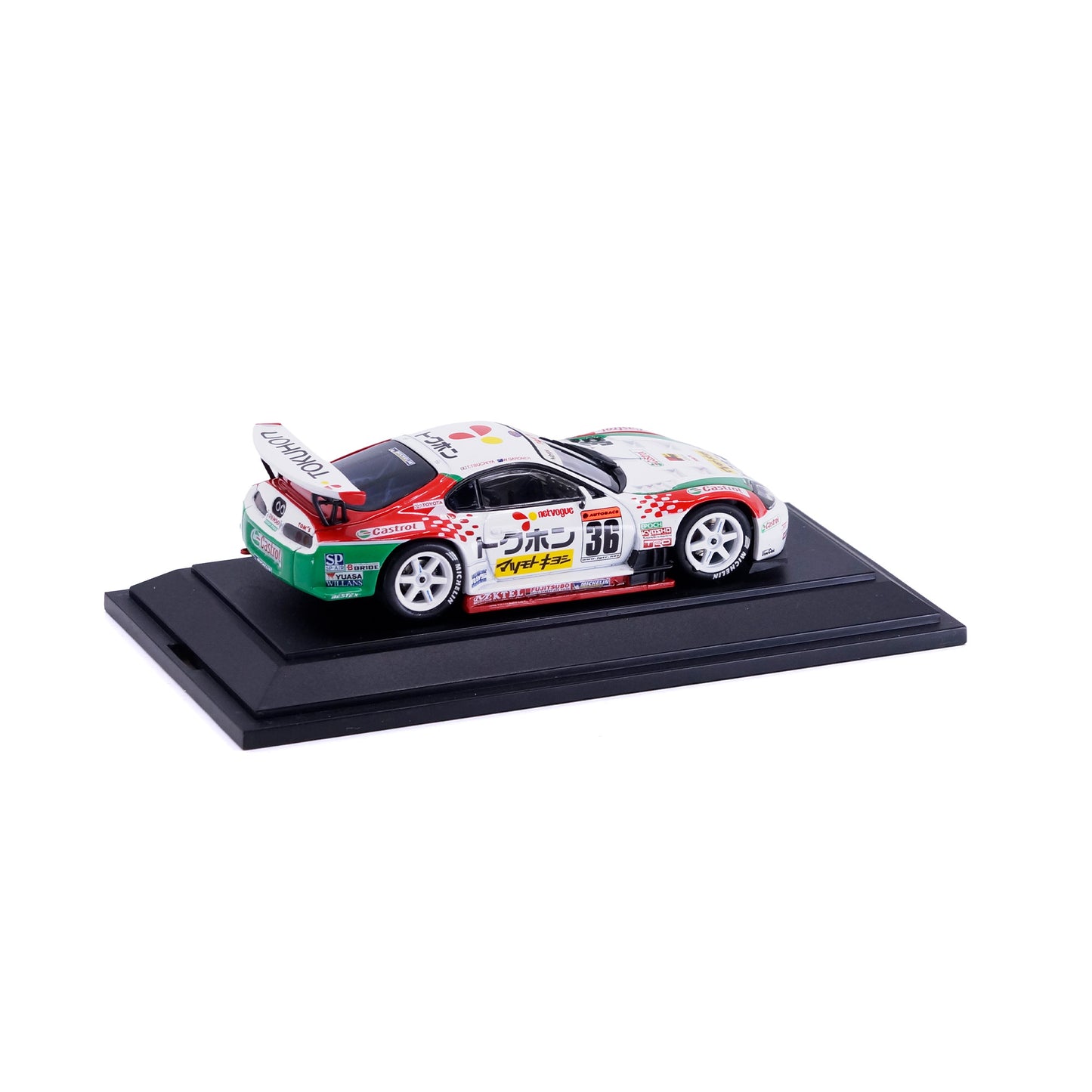 1/43 JGTC 2002 TOKUHON Tom's SUPRA (WHITE)