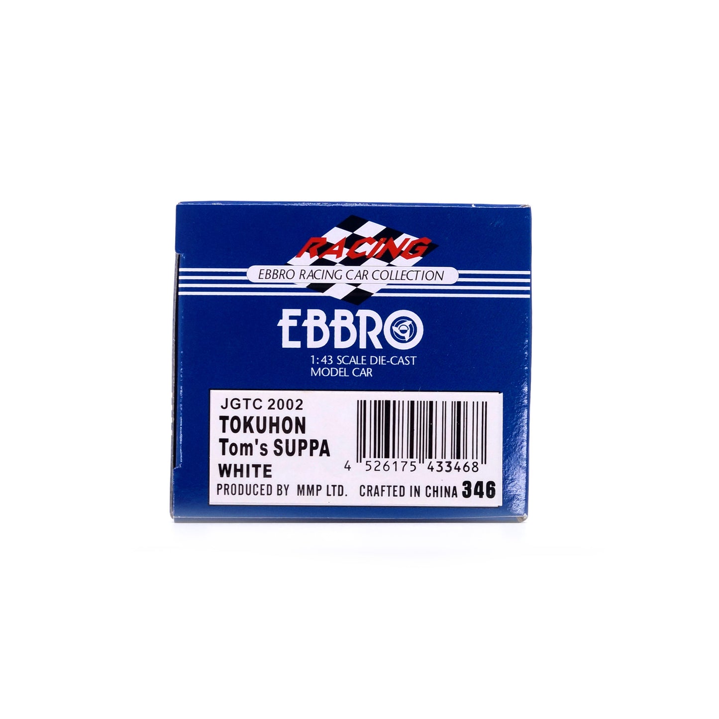 1/43 JGTC 2002 TOKUHON Tom's SUPRA (WHITE)