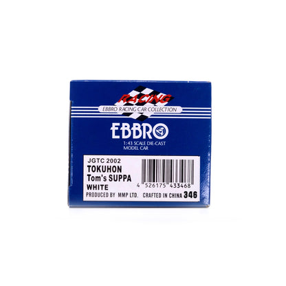 1/43 JGTC 2002 TOKUHON Tom's SUPRA (WHITE)