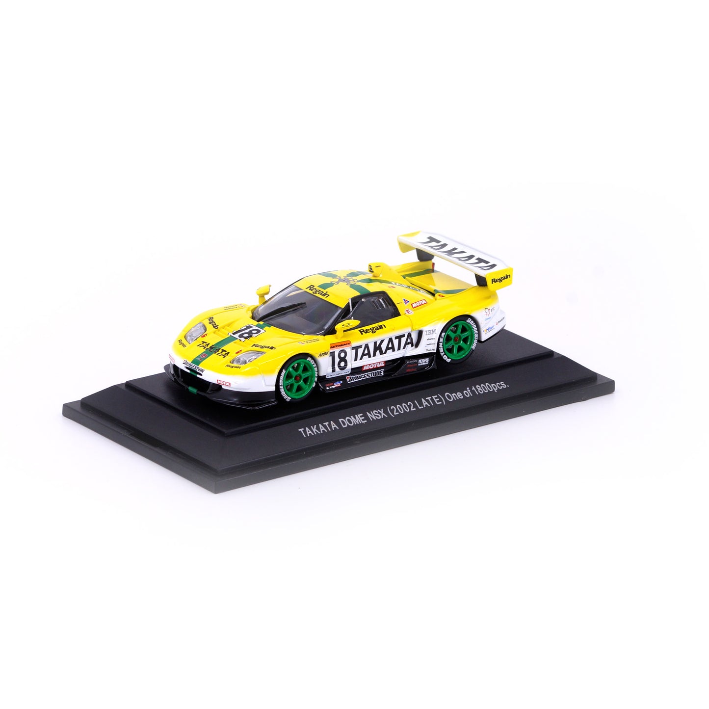 1/43 JGTC2002 TAKATA NSX WITH AIR SCOOP (YELLOW)
