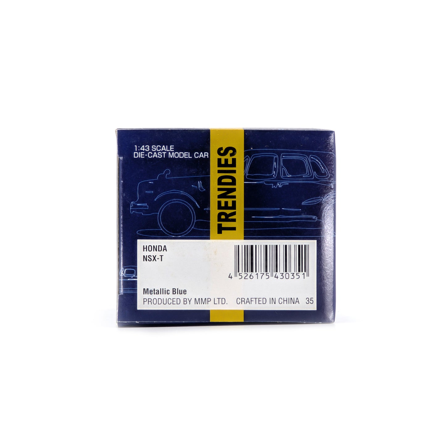1/43 HONDA NSX-T（Metallic Blue）