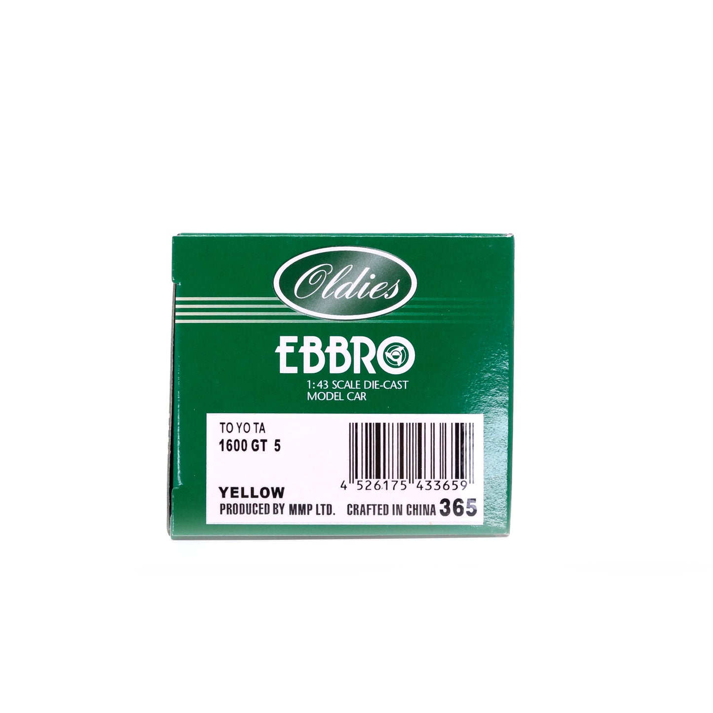 1/43 TOYOTA 1600GT 5 (YELLOW)
