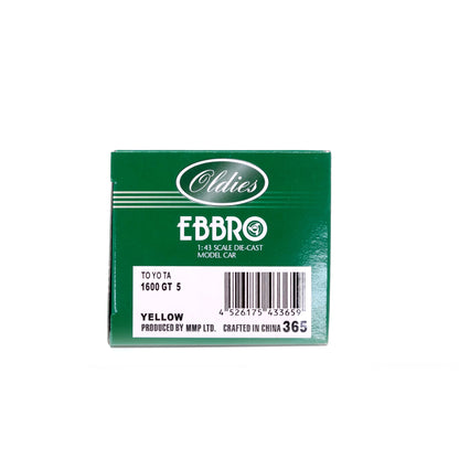 1/43 TOYOTA 1600GT 5 (YELLOW)