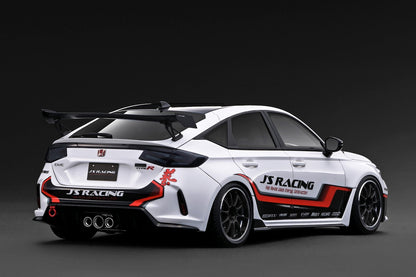 ＜予約商品＞ 1/18 Honda Civic Type-R J'S Racing (FL5) White    ※2027年1月以後入荷予定
