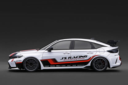 ＜予約商品＞ 1/18 Honda Civic Type-R J'S Racing (FL5) White    ※2027年1月以後入荷予定