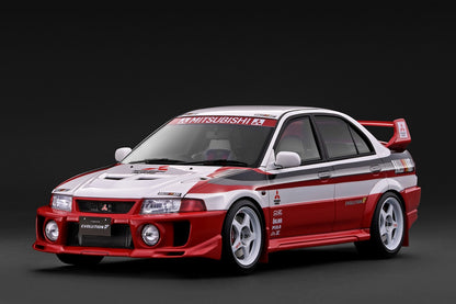 ＜予約商品＞1/18 Mitsubishi LANCER EVOLUTION V (CP9A) White/Red ※2027年2月以後入荷予定