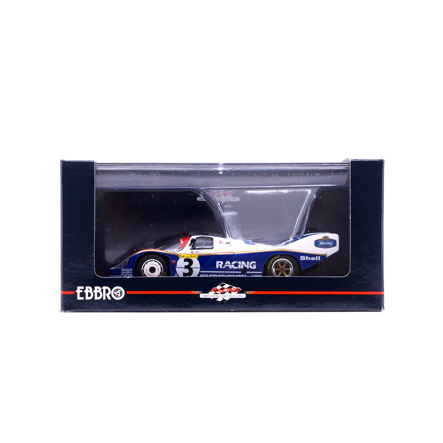 1/43 Racing Porsche 956 1983 Nurburgring 1000 Km (WHITE/BLUE)