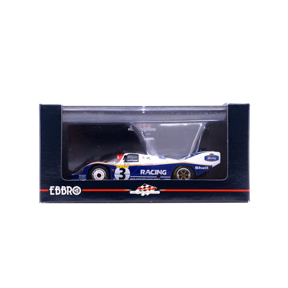 1/43 Racing Porsche 956 1983 Nurburgring 1000 Km (WHITE/BLUE)