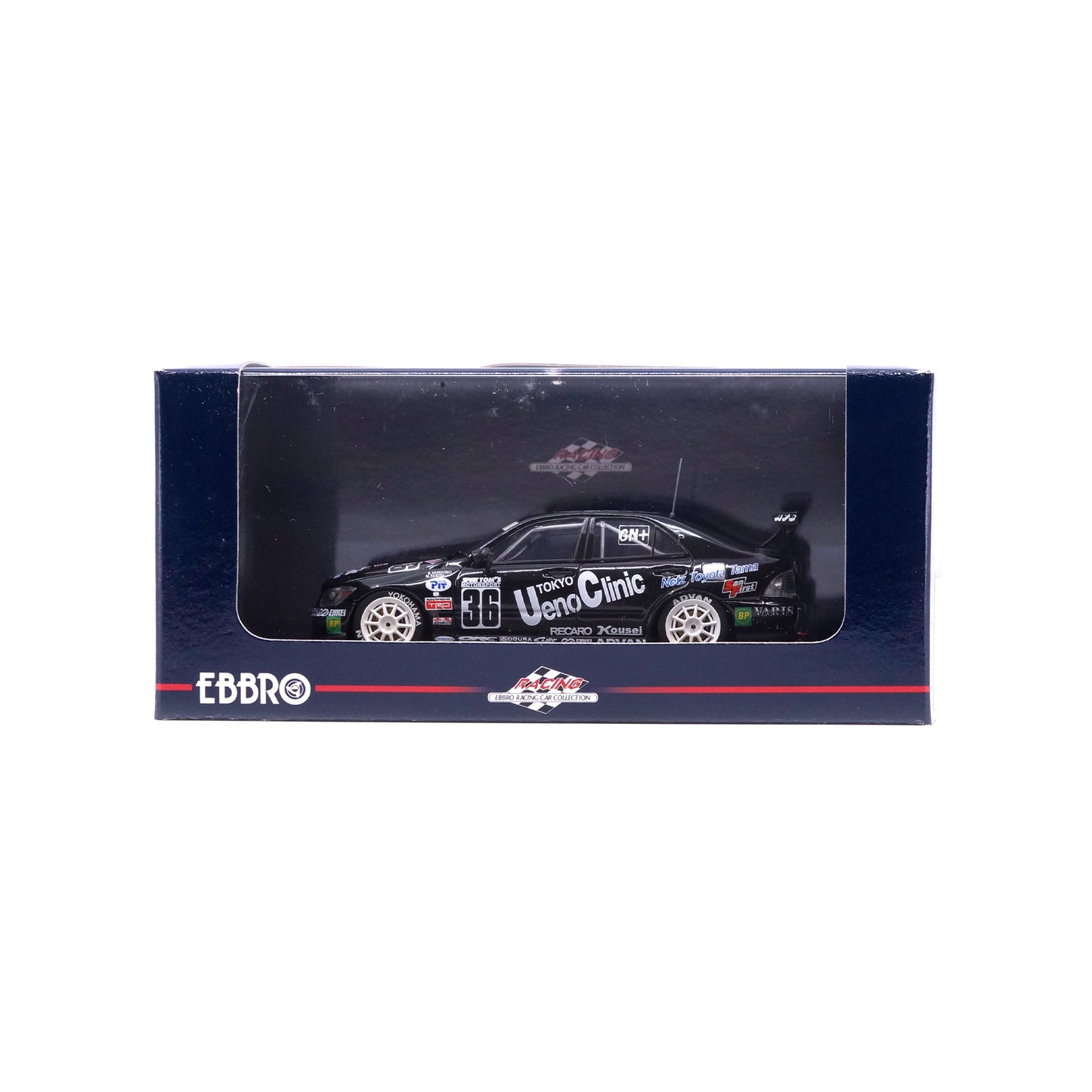 1/43 Ueno Clinic TOM'S ALTEZZA 2000 Super-Taikyu (BLACK)