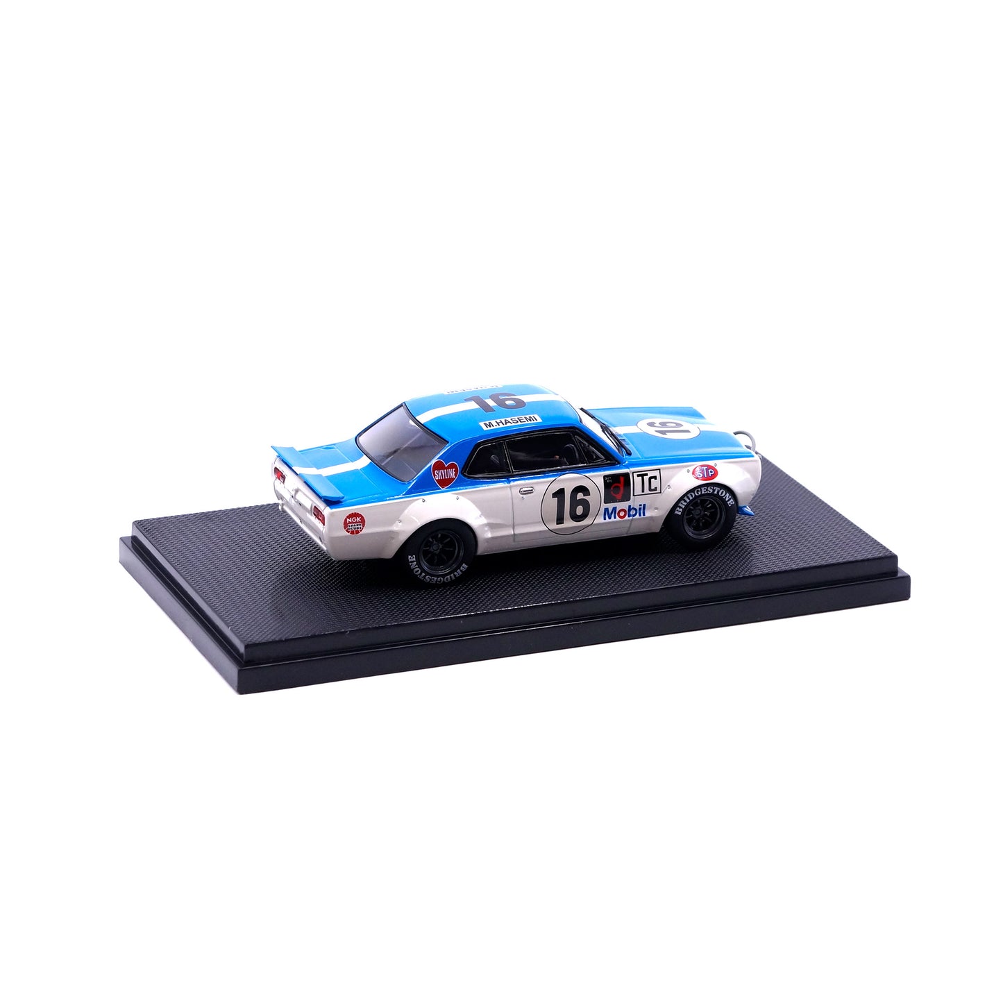 1/43 NISSAN SKYLINE GT-R KPGC10 RACING 1972 #16 (BLUE/WHITE)